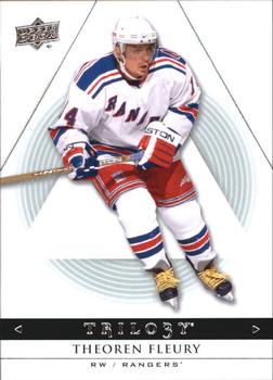 #65 Theoren Fleury - New York Rangers - 2013-14 Upper Deck Trilogy Hockey