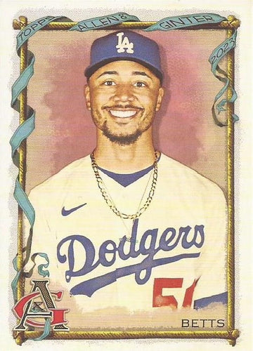 #65 Mookie Betts - Los Angeles Dodgers - 2023 Topps Allen & Ginter Baseball