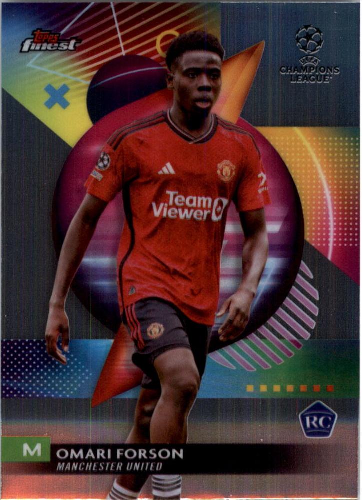#65 Omari Forson - Manchester United - 2023-24 Finest UEFA Club Competitions Soccer