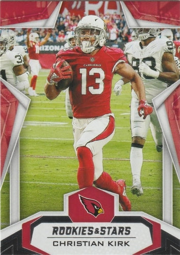 #65 Christian Kirk - Arizona Cardinals - 2019 Panini Rookies & Stars Football