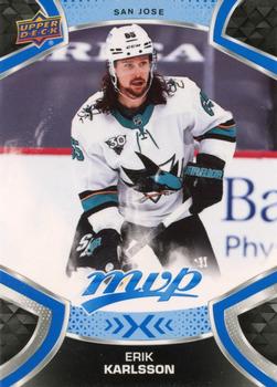 #65 Erik Karlsson - San Jose Sharks - 2021-22 Upper Deck MVP - Blue Hockey