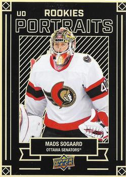 #P-65 Mads Sogaard - Ottawa Senators - 2022-23 Upper Deck - UD Portraits Hockey
