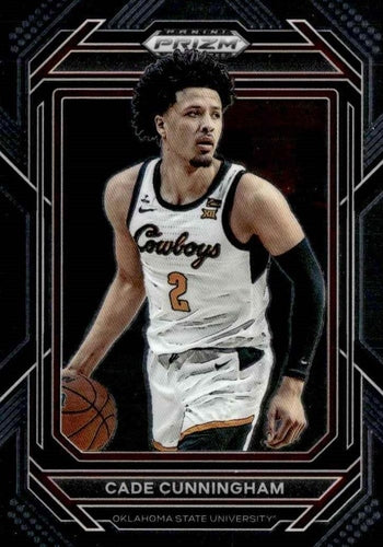 #65 Cade Cunningham - Oklahoma State Cowboys - 2023 Panini Prizm Draft Picks Basketball