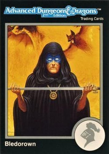 #65 Bledorown - 1991 TSR Advanced Dungeons & Dragons - Silver
