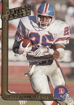 #65 Bobby Humphrey - Denver Broncos - 1991 Action Packed Football