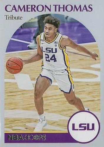 #65 Cameron Thomas - LSU Tigers - 2021 Panini Chronicles Draft Picks Basketball