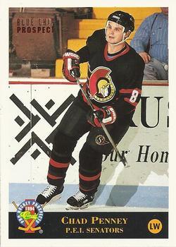 #65 Chad Penney - P.E.I. Senators Prince Edward Island Senators - 1994 Classic Pro Hockey Prospects Hockey