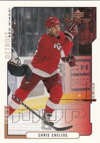 #65 Chris Chelios - Detroit Red Wings - 2000-01 Upper Deck MVP Hockey