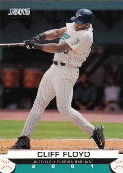 #65 Cliff Floyd - Florida Marlins - 2001 Stadium Club Baseball