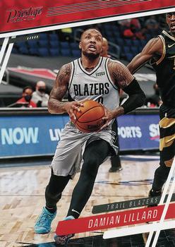 #65 Damian Lillard - Portland Trail Blazers - 2020-21 Panini Chronicles Basketball