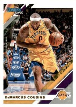 #65 DeMarcus Cousins - Los Angeles Lakers - 2019-20 Donruss Basketball