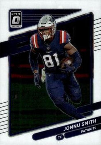 #65 Jonnu Smith - New England Patriots - 2021 Donruss Optic Football
