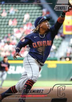 #65 Jose Ramirez - Cleveland Guardians - 2022 Stadium Club Baseball