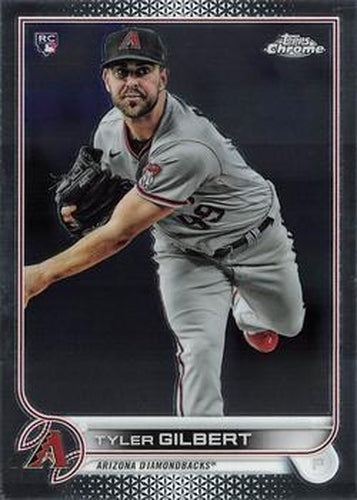 #65 Tyler Gilbert - Arizona Diamondbacks - 2022 Topps Chrome Baseball