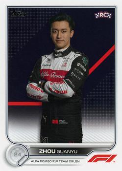 #65 Zhou Guanyu - Alfa Romeo Racing Orlen - 2022 Topps Formula 1 Racing