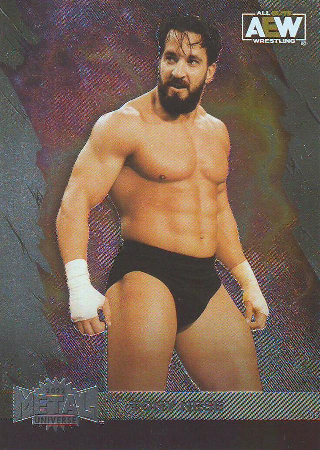 #65 Tony Nese - 2022 SkyBox Metal Universe AEW Wrestling