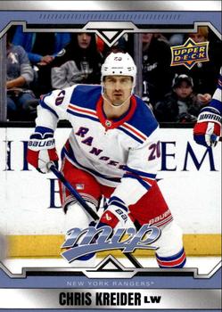 #65 Chris Kreider - New York Rangers - 2024-25 Upper Deck MVP Hockey
