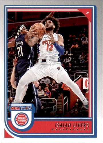 #65 Isaiah Livers - Detroit Pistons - 2022-23 Hoops Basketball