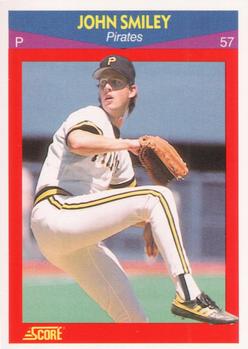 #65 John Smiley - Pittsburgh Pirates - 1990 Score 100 Superstars Baseball