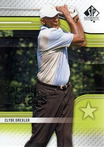 #65 Clyde Drexler - 2012 SP Authentic Golf