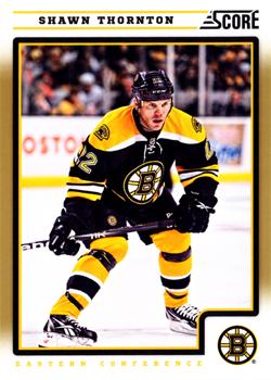 #65 Shawn Thornton - Boston Bruins - 2012-13 Score - Gold Rush Hockey