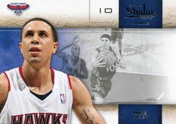 #65 Mike Bibby - Atlanta Hawks - 2009-10 Panini Studio Basketball