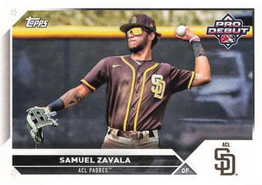#PD-65 Samuel Zavala - ACL Padres - 2023 Topps Pro Debut Baseball