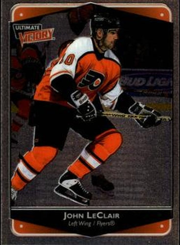 #65 John LeClair - Philadelphia Flyers - 1999-00 Upper Deck Ultimate Victory Hockey