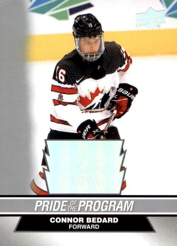 #65 Connor Bedard - Canada - 2023 Upper Deck Team Canada Juniors Hockey