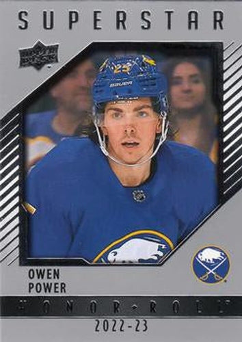 #HR65 Owen Power - Buffalo Sabres - 2022-23 Upper Deck - Honor Roll Hockey
