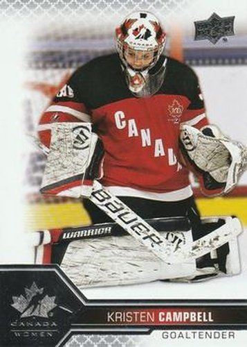 #65 Kristen Campbell - Canada - 2022-23 Upper Deck Team Canada Juniors Hockey