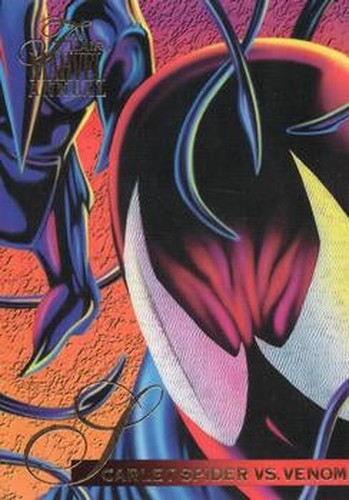 #65 Scarlet Spider vs. Venom - 1995 Flair Marvel Annual
