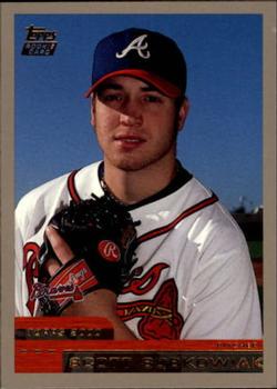 #T65 Scott Sobkowiak - Atlanta Braves - 2000 Topps Traded & Rookies Baseball