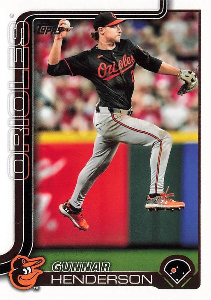 #65 Gunnar Henderson - Baltimore Orioles - 2025 Topps Baseball