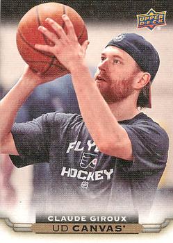 #C65 Claude Giroux - Philadelphia Flyers - 2015-16 Upper Deck - UD Canvas Hockey