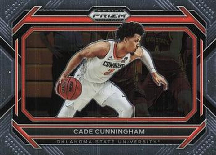 #65b Cade Cunningham - Oklahoma State Cowboys - 2023 Panini Prizm Draft Picks Basketball