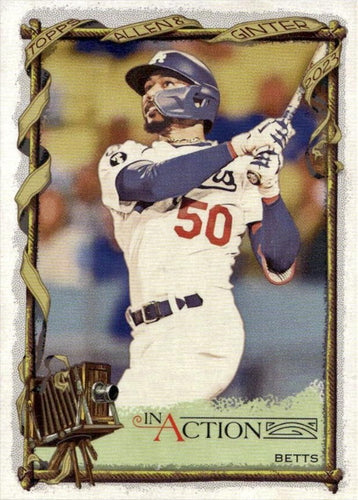 #65b Mookie Betts - Los Angeles Dodgers - 2023 Topps Allen & Ginter Baseball