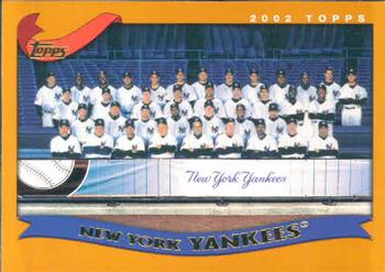 #660 New York Yankees - New York Yankees - 2002 Topps Baseball