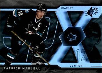 #17 Patrick Marleau - San Jose Sharks - 2007-08 SPx Hockey