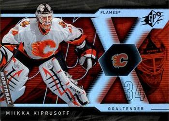 #19 Miikka Kiprusoff - Calgary Flames - 2007-08 SPx Hockey