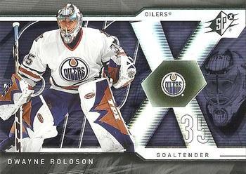 #26 Dwayne Roloson - Edmonton Oilers - 2007-08 SPx Hockey