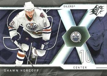 #28 Shawn Horcoff - Edmonton Oilers - 2007-08 SPx Hockey