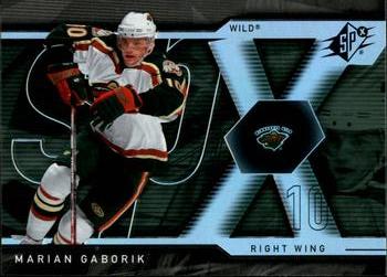 #29 Marian Gaborik - Minnesota Wild - 2007-08 SPx Hockey