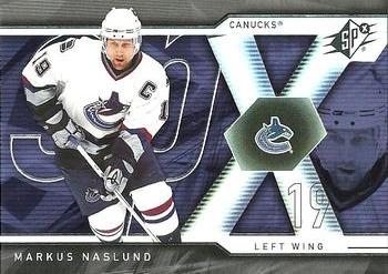 #32 Markus Naslund - Vancouver Canucks - 2007-08 SPx Hockey