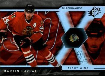 #36 Martin Havlat - Chicago Blackhawks - 2007-08 SPx Hockey
