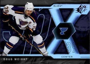 #49 Doug Weight - St. Louis Blues - 2007-08 SPx Hockey