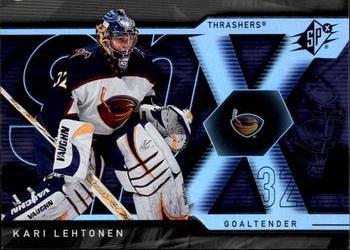 #53 Kari Lehtonen - Atlanta Thrashers - 2007-08 SPx Hockey