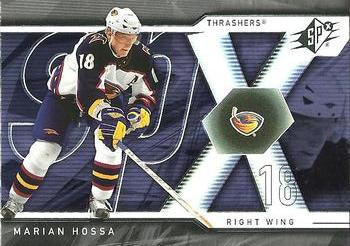 #54 Marian Hossa - Atlanta Thrashers - 2007-08 SPx Hockey