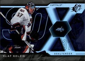 #65 Olaf Kolzig - Washington Capitals - 2007-08 SPx Hockey