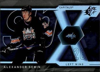 #66 Alexander Semin - Washington Capitals - 2007-08 SPx Hockey